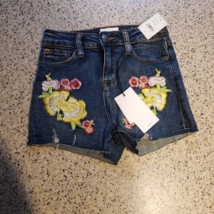 Hudson NWT SZ 10 girls Garden Shorts